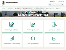 Tablet Screenshot of ovf.no